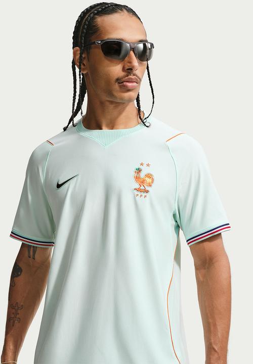 Nike - France Dri-FIT SS Stadium Away Jersey - Igloo/Monarch/Monarch