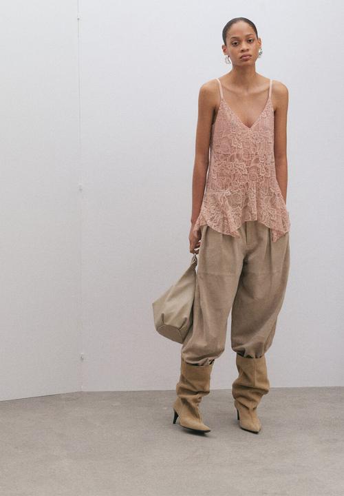 MANGO - Top crumble - light/pastel pink