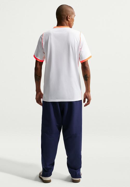Nike - Netherlands Dri-FIT SS Stadium Away Jersey - White/Hyper Crimson/Black