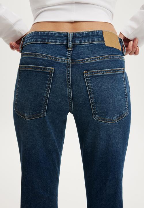 Cotton On - Mid Rise Bootcut Jean - Solace Blue
