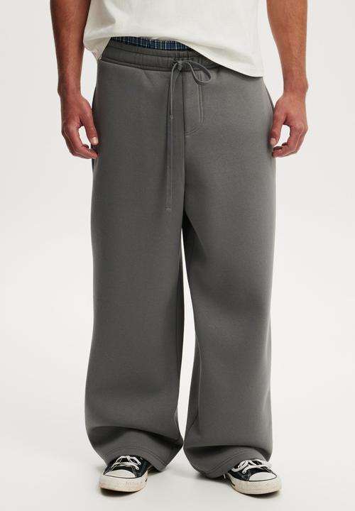 Super Baggy Track Pant - Slate Stone / Waistband