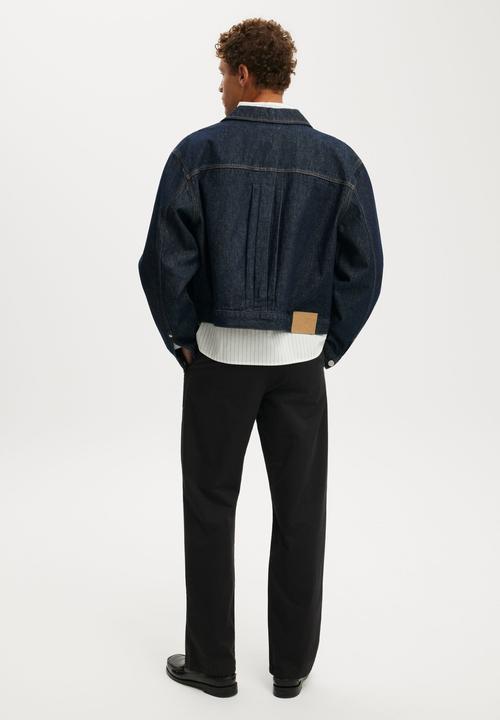 Cotton On - Baggy Pleated Pant - Black