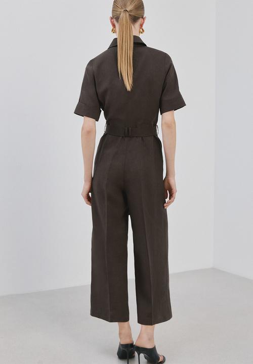 MANGO - Jumpsuit tomy2 - brown