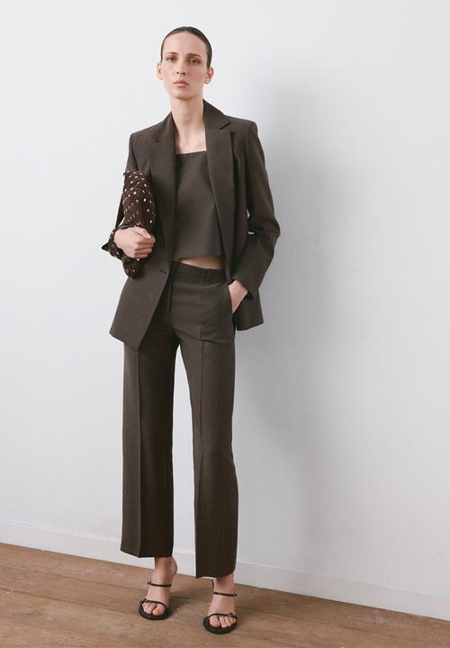 MANGO - Vest tempo - dark brown