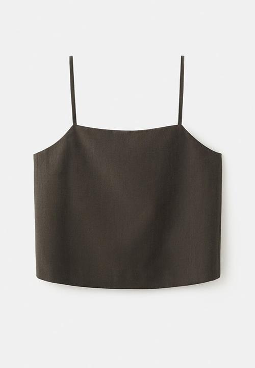 MANGO - Vest tempo - dark brown