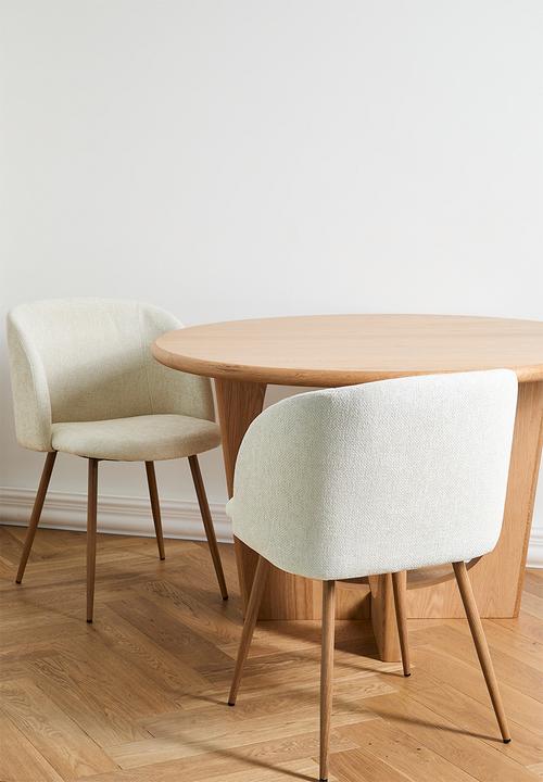 Addie Dining Chair Set Of 2 - Natural