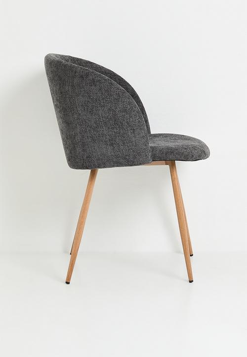 Sixth Floor - Addie Dining Chair Set Of 2 - Charcoal