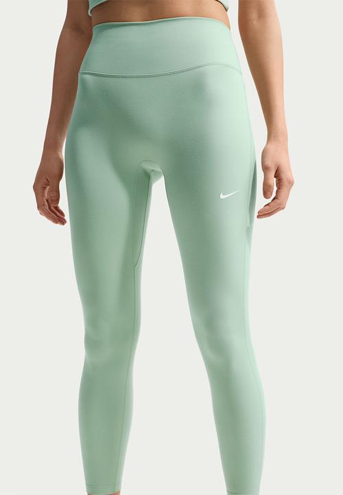 Nike - W Nk Df One Hr 7/8 Tight Useam - Steam/White
