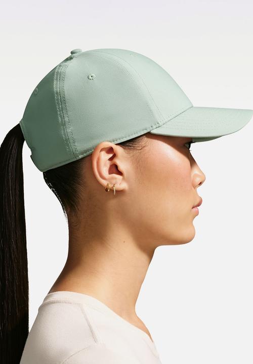 Nike - Structured Metal Logo Cap - Sage
