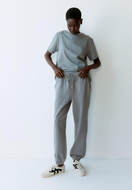 H&M - Cotton-blend sweatpants - grey