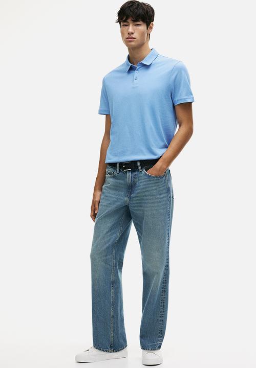H&M - Coolmax® slim fit polo shirt - blue