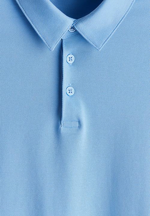 H&M - Coolmax® slim fit polo shirt - blue