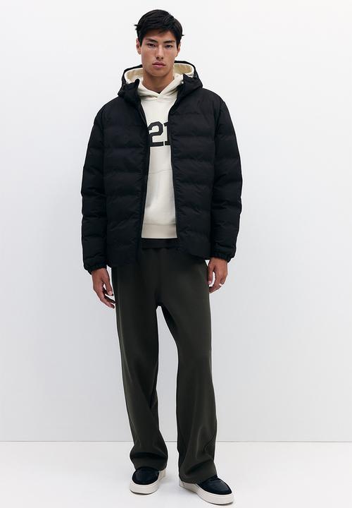 H&M - Regular fit water-repellent puffer jacket - black