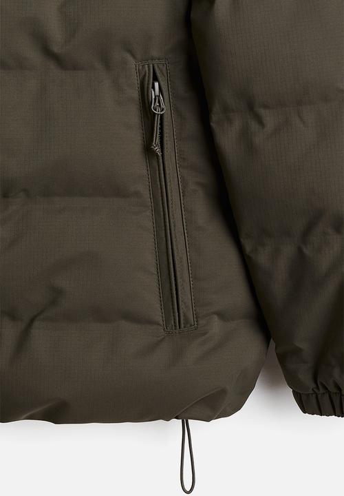 H&M - Regular fit water-repellent puffer jacket - khaki green