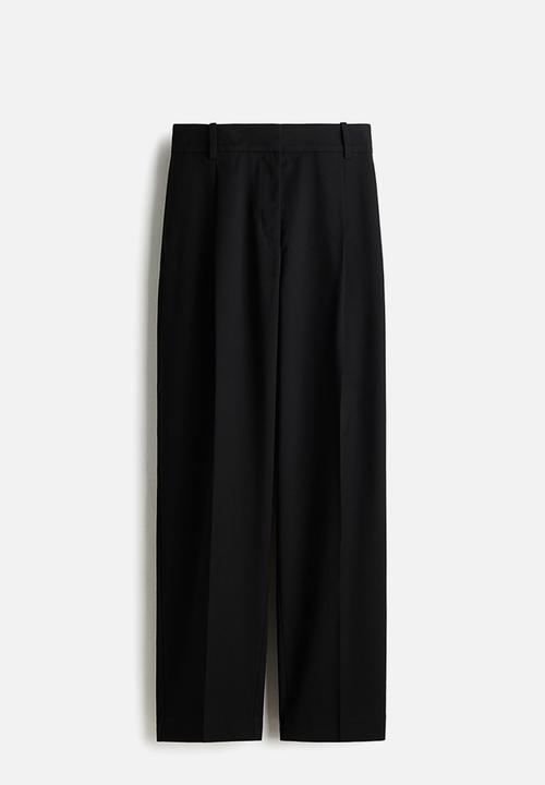 H&M - Tailored trousers - black