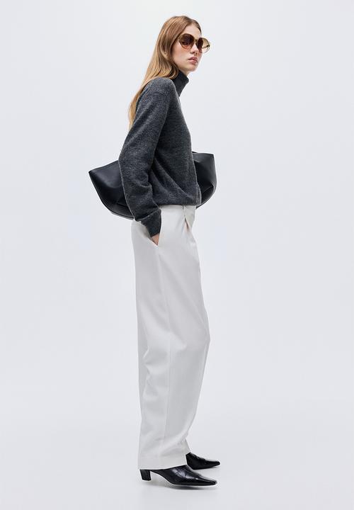 H&M - Tailored trousers - white