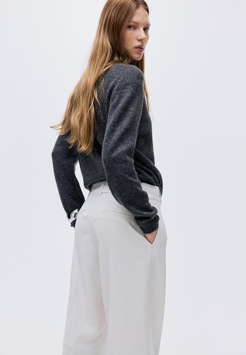 H&M - Tailored trousers - white