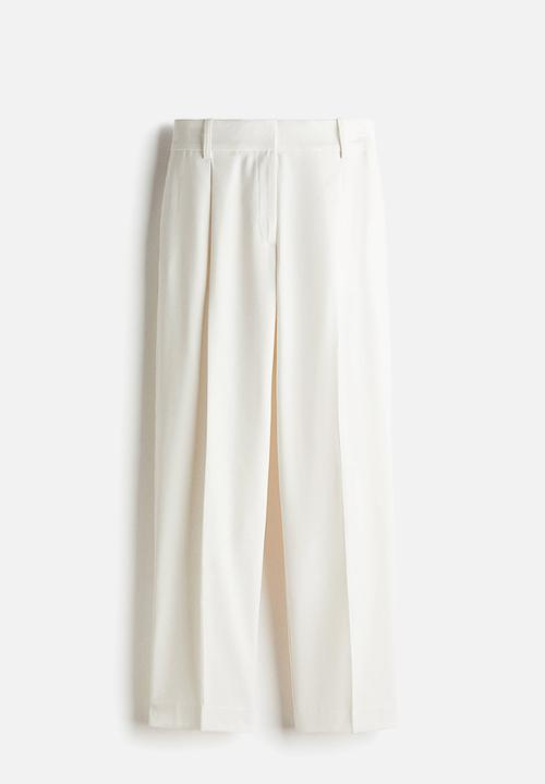 H&M - Tailored trousers - white