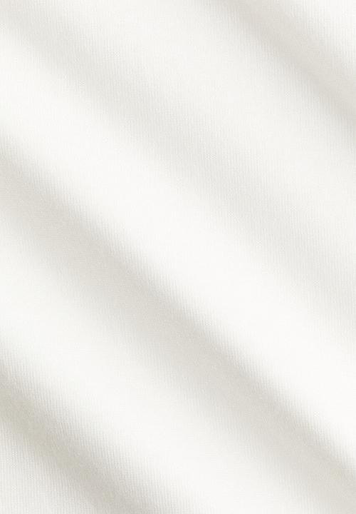 H&M - Long-sleeved cotton top - white