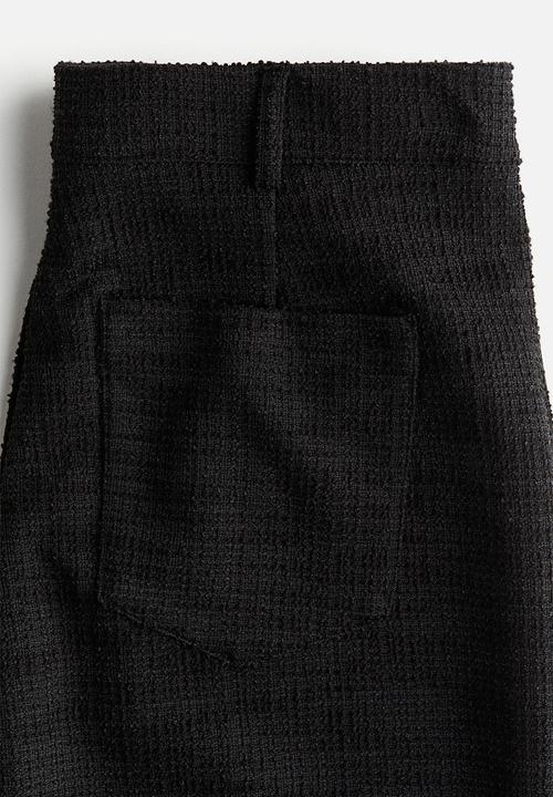 H&M - Boucle trousers - black