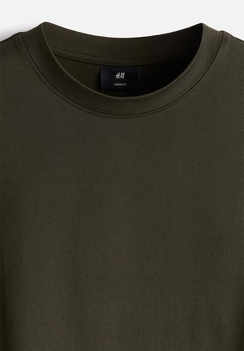 H&M - Relaxed fit t-shirt - green