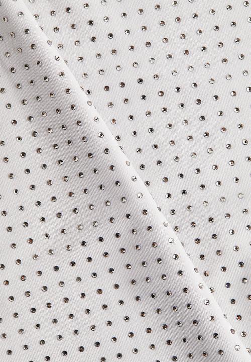 H&M - Embellished top - light grey