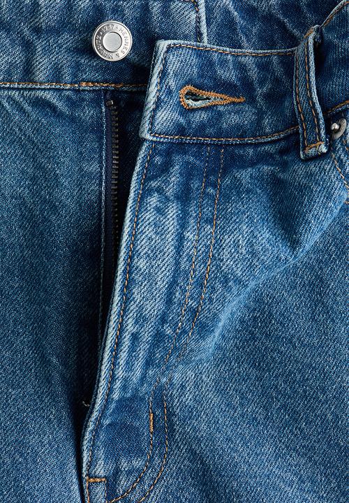 H&M - Denim bermuda shorts - denim blue