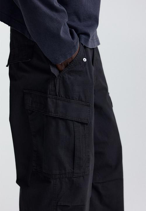 H&M - Loose fit cargo trousers - dark grey