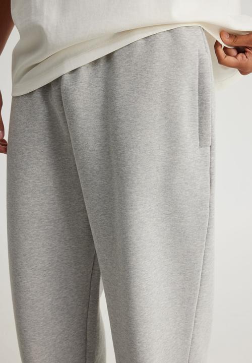 Factorie - Baggy Cuffed Trackpant - Grey Marle