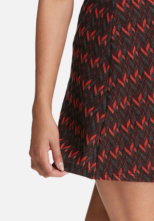 Glamorous - Chevron printed skirt 