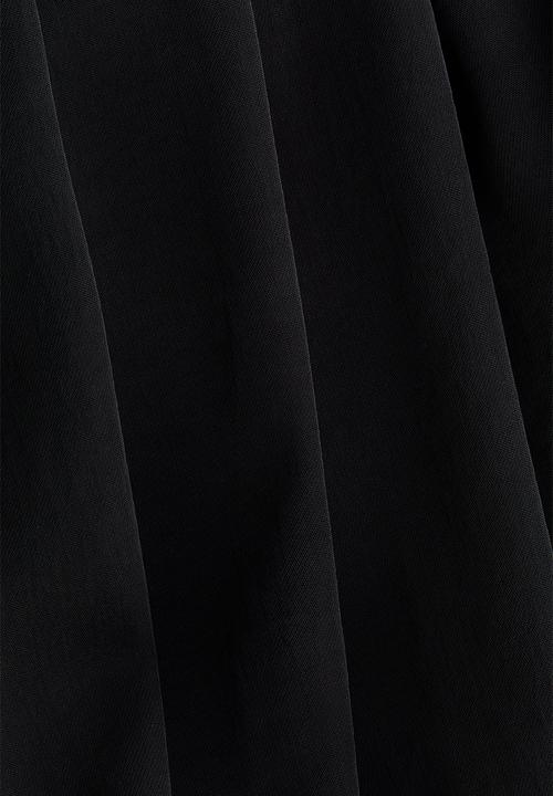 H&M - Draped wrap dress - black