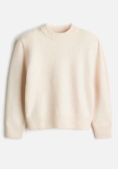 H&M - Shoulder-pad jumper - ivory