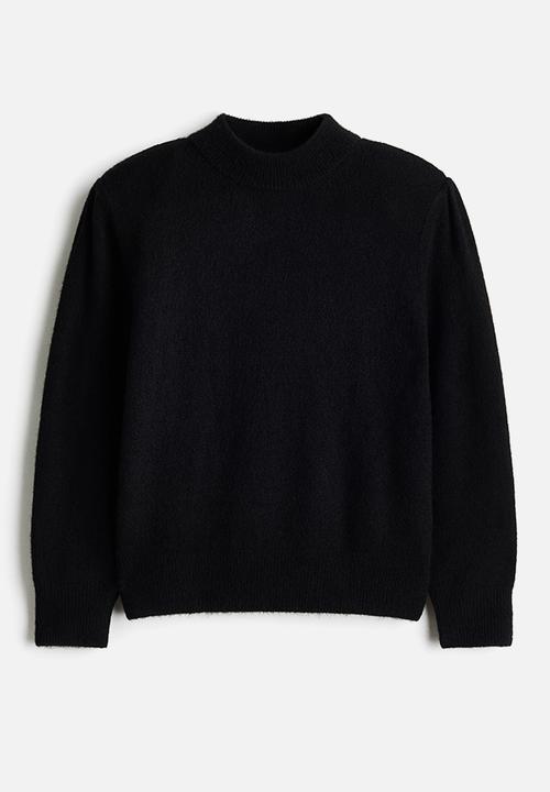 H&M - Shoulder-pad jumper - black