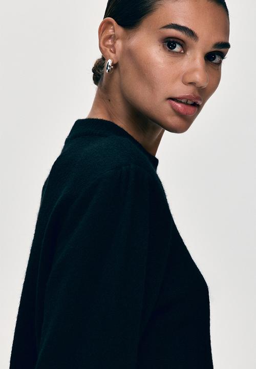 H&M - Shoulder-pad jumper - black