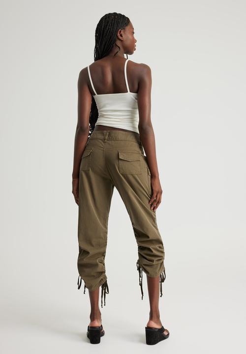 Factorie - Gwen 3/4 Pants - Burnout Olive