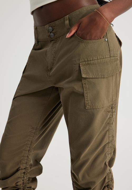 Factorie - Gwen 3/4 Pants - Burnout Olive