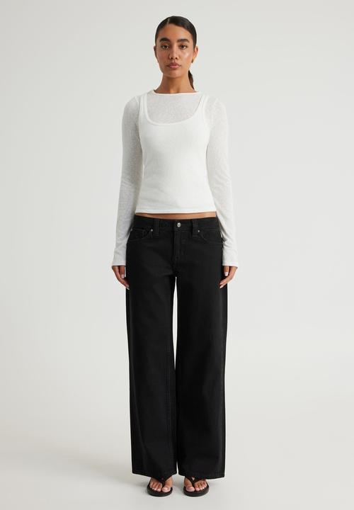 Factorie - Luca Low Rise Jean - Black No.1