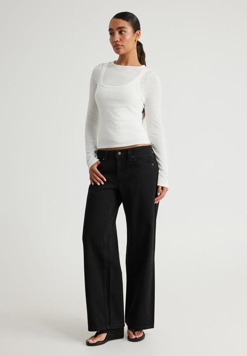 Factorie - Luca Low Rise Jean - Black No.1