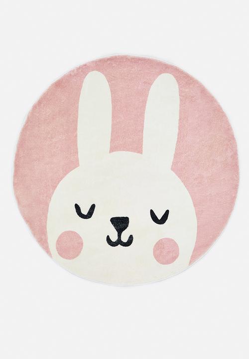 Pop Candy - Bunny rug - pink