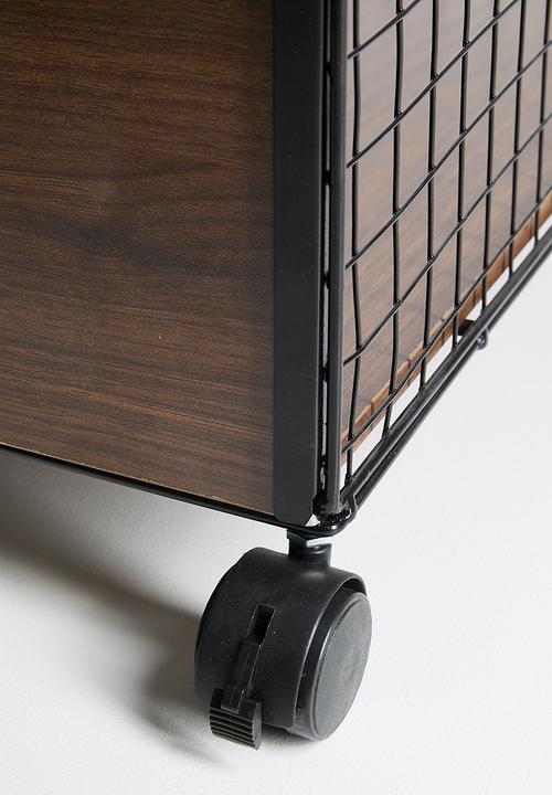 Pop Candy - Storage cart - dark brown