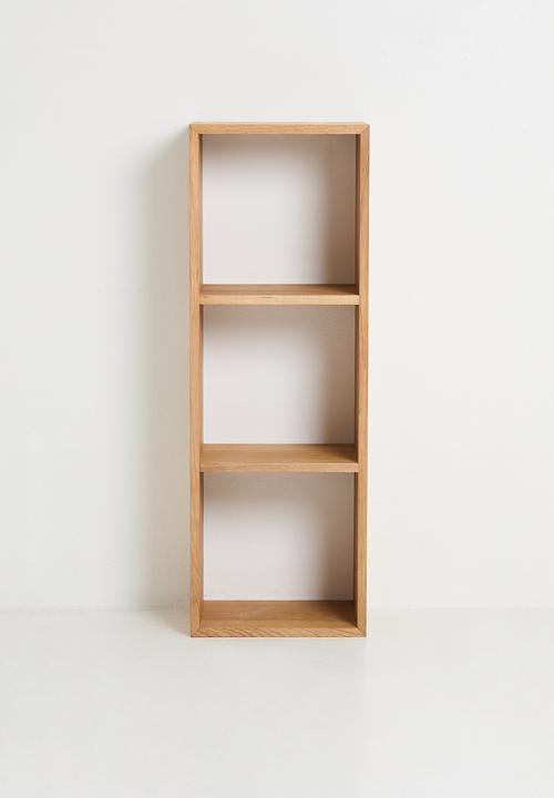 Sixth Floor - Cube Three Section Shelf - Natural