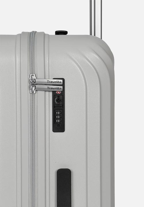 Travelite - Travelite large Belize 77cm Trolley Case - Light Grey