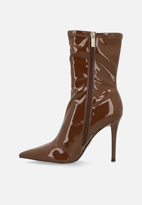 Steve Madden - Easy st. boot - caramel patent