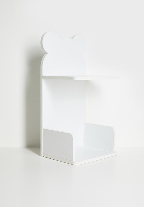 Pop Candy - Animal ear desktop book shelf - white