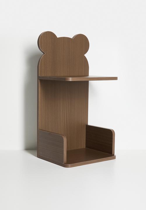 Pop Candy - Animal ear desktop book shelf - walnut