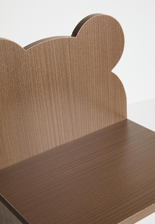 Pop Candy - Animal ear desktop book shelf - walnut
