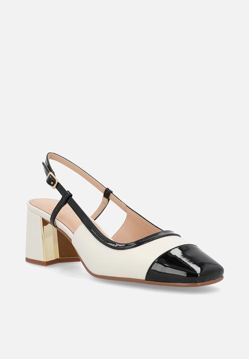 Nine West - Acalena block heel - off white