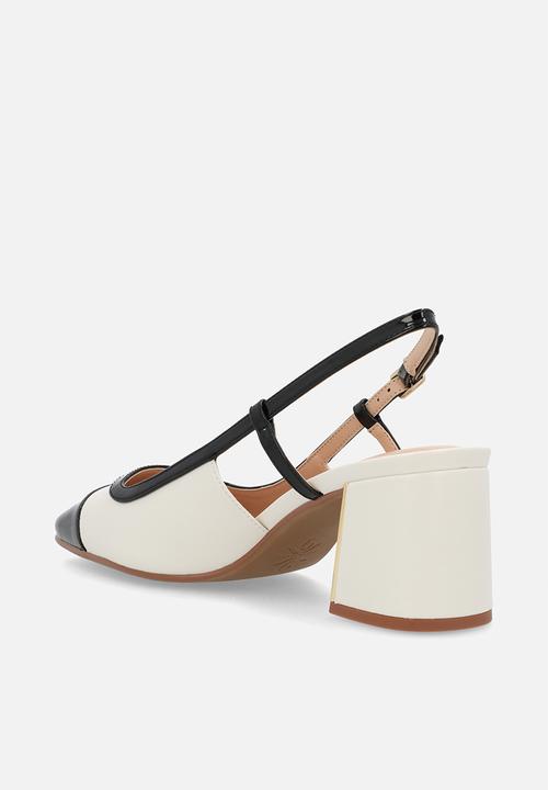 Nine West - Acalena block heel - off white