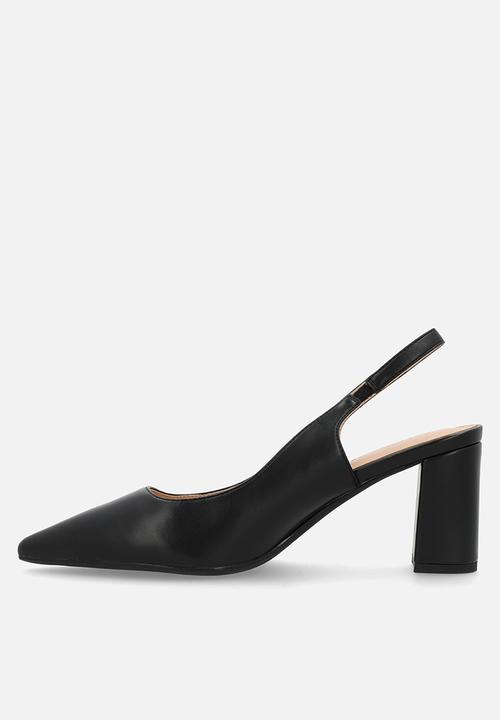 Nine West - Hampton square heel - black