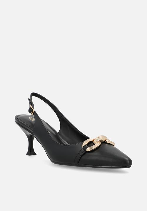 Nine West - Acade spool heel - black